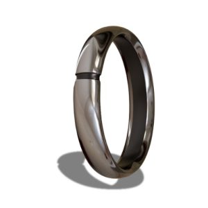 خاتم دفع طلاء فضة نقية 24K